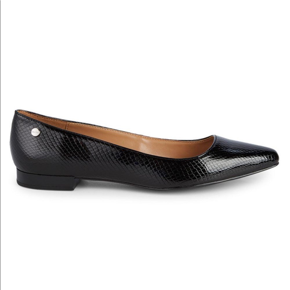 Calvin Klein Black Emerin Flats Sz. 8.5